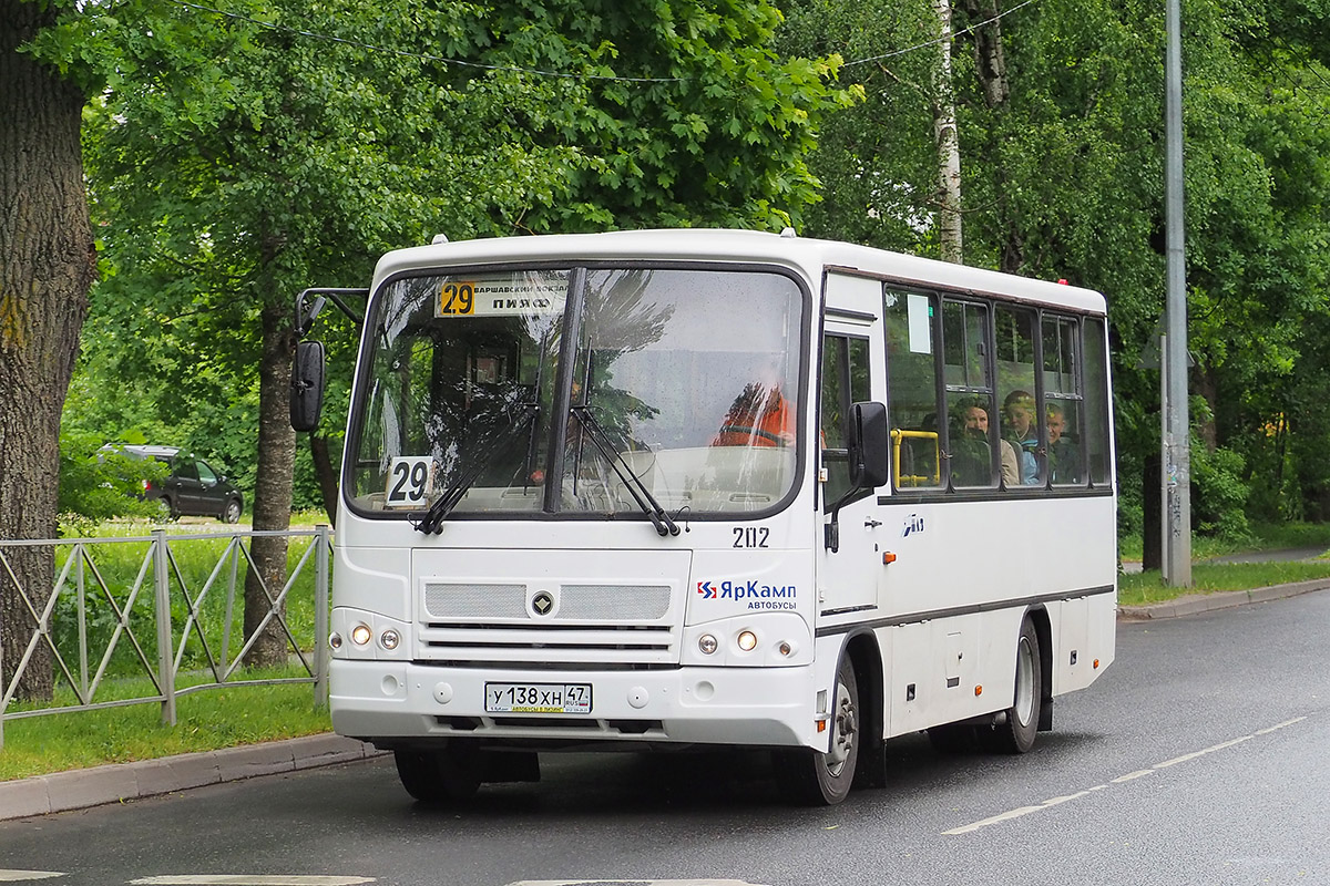 Ленинградская область, ПАЗ-320402-05 № 202