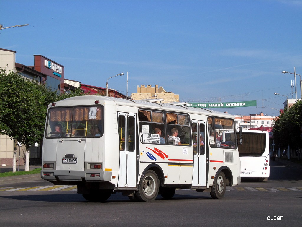 Витебская область, ПАЗ-32054 № АІ 1197-2