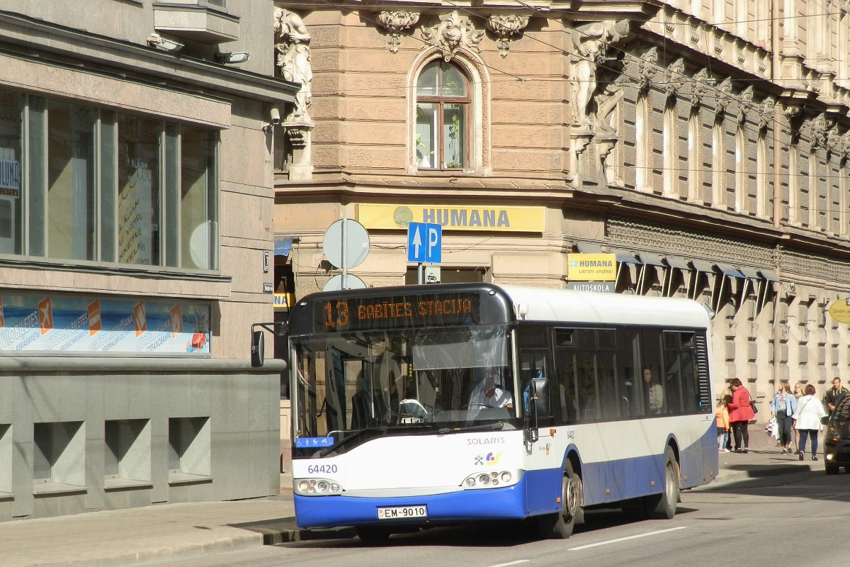 Латвия, Solaris Urbino II 12 № 64420