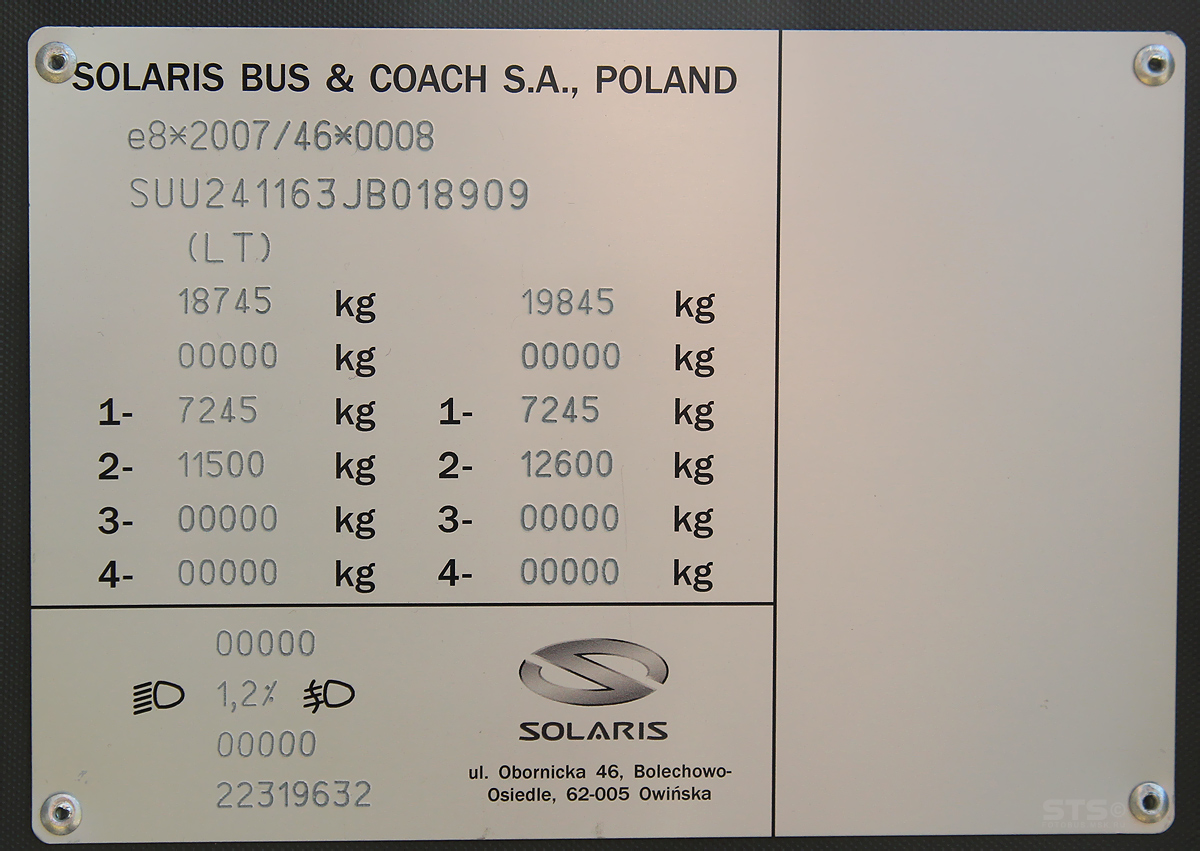 Литва, Solaris Urbino IV 12 № 4131