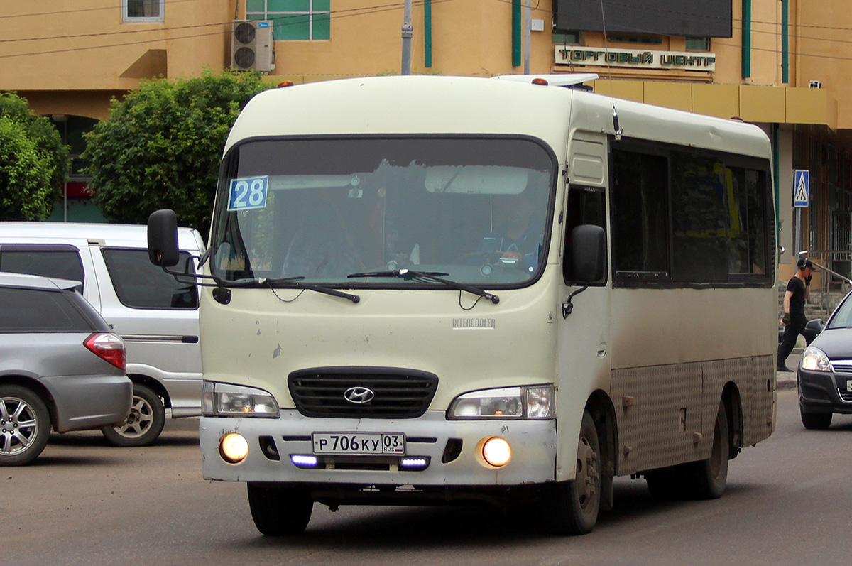 Бурятия, Hyundai County SWB C08 (РЗГА) № Р 706 КУ 03