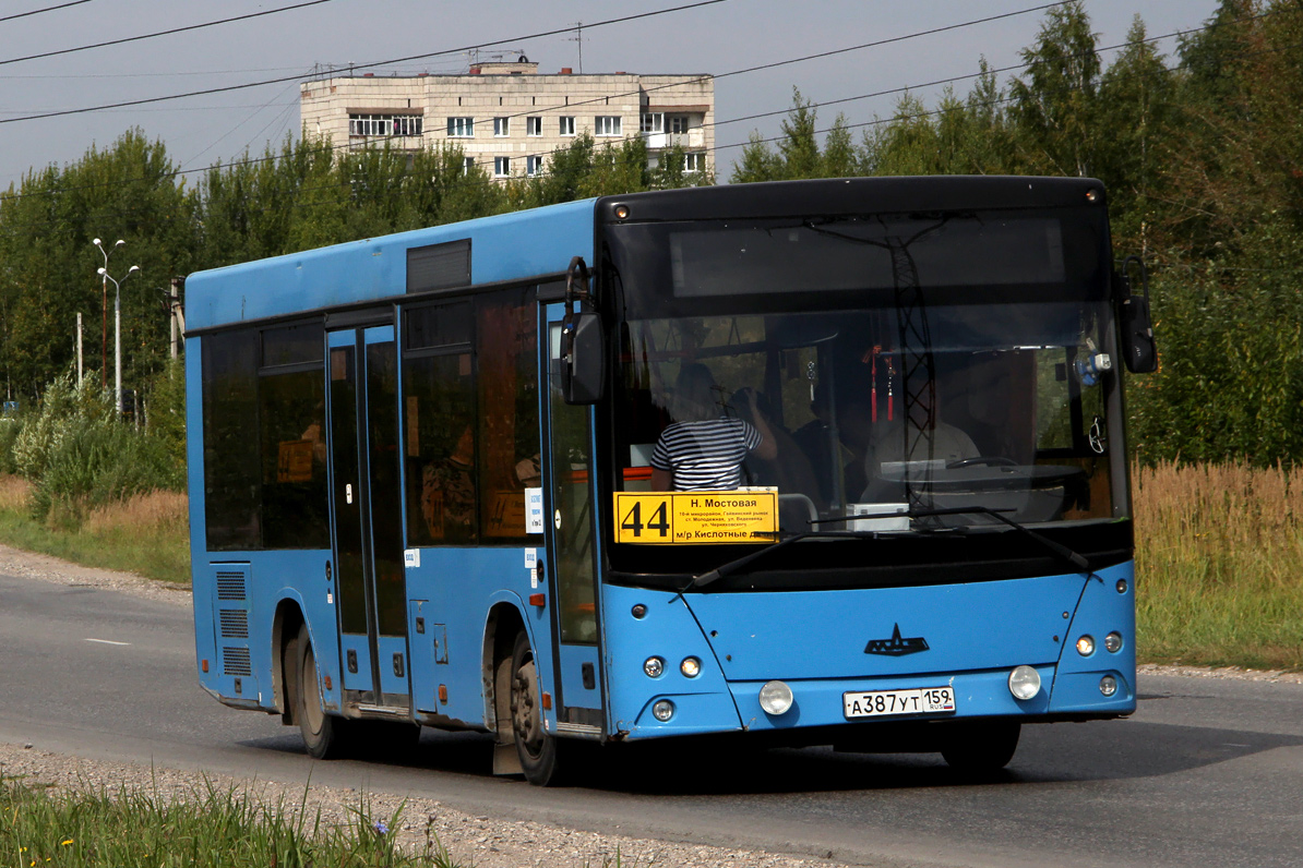 Пермский край, МАЗ-206.060 № А 387 УТ 159