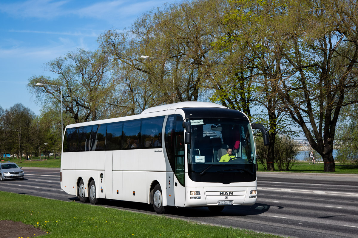 Санкт-Петербург, MAN R08 Lion's Coach L RHC444 L № В 637 ВС 178