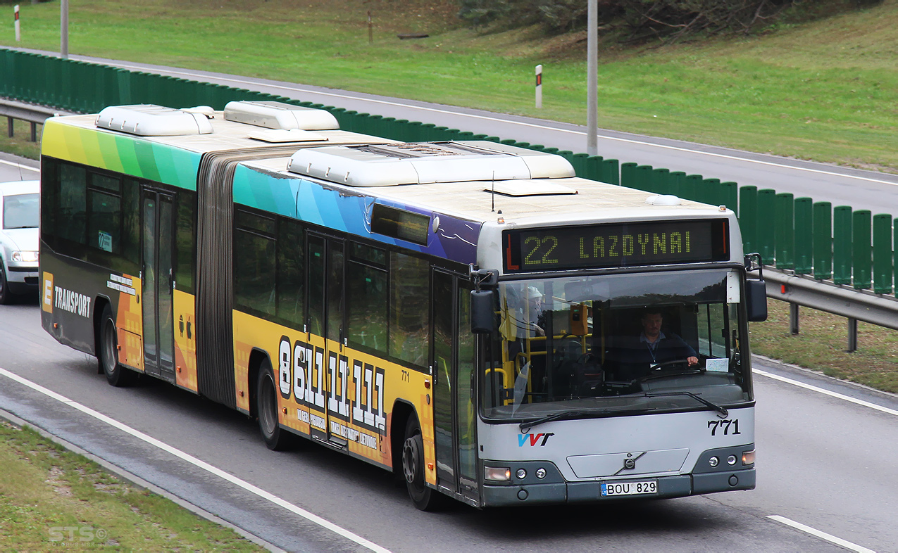 Литва, Volvo 7700A № 771