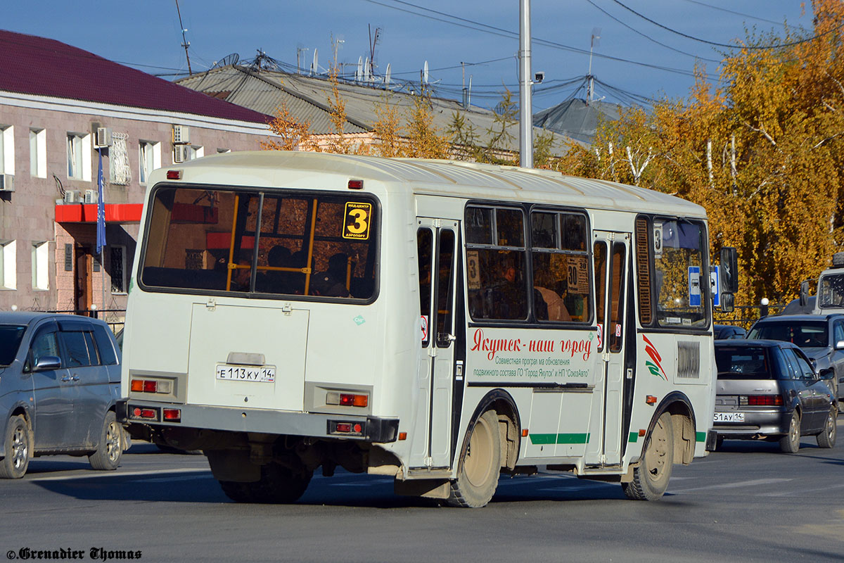 Саха (Якутия), ПАЗ-32054 № Е 113 КУ 14