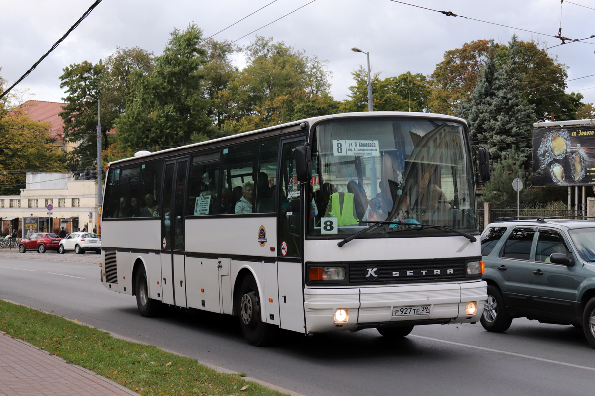 Калининградская область, Setra S213UL № Р 927 ТЕ 39