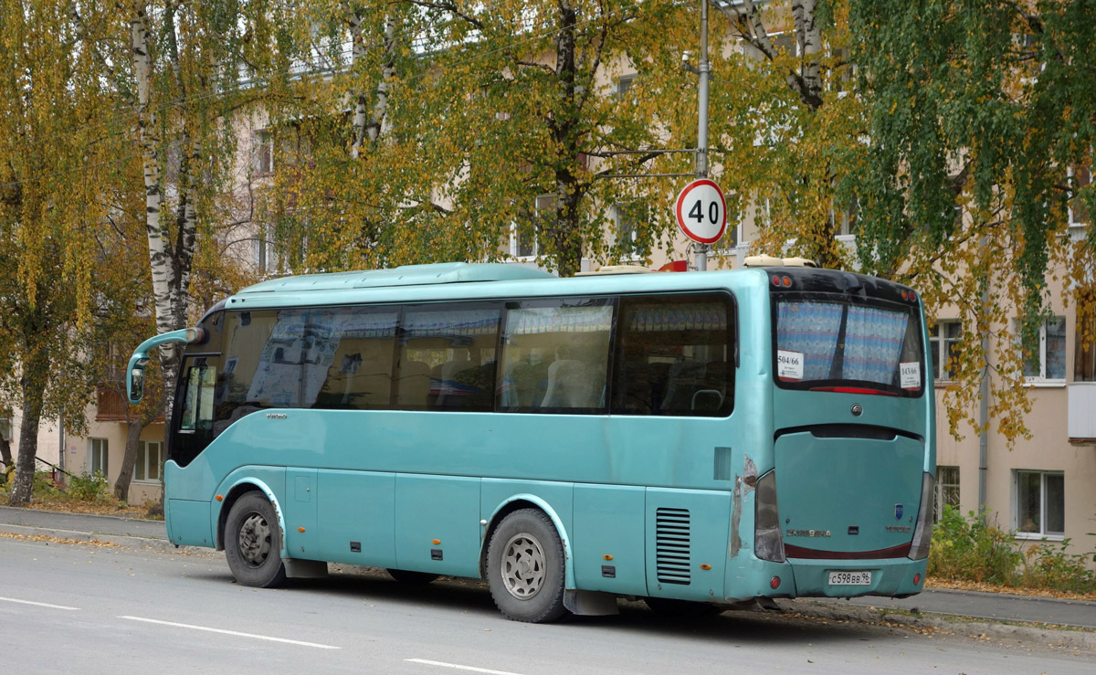 Sverdlovsk region, Yutong ZK6899HA # С 598 ВВ 96