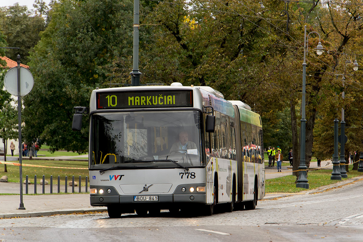 Литва, Volvo 7700A № 778