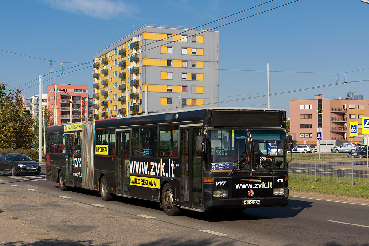 Литва, Mercedes-Benz O405G № 470