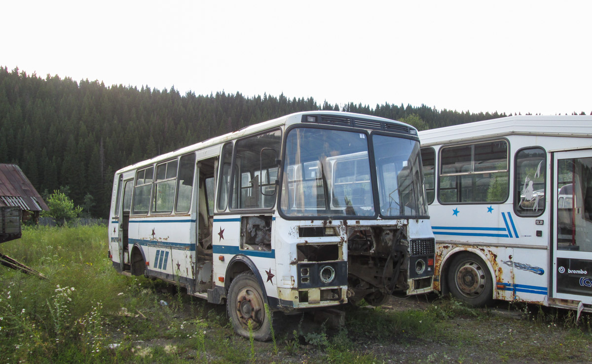 Челябинская область, ПАЗ-423403 № АЕ 891 74; Челябинская область — Автобусы без номеров