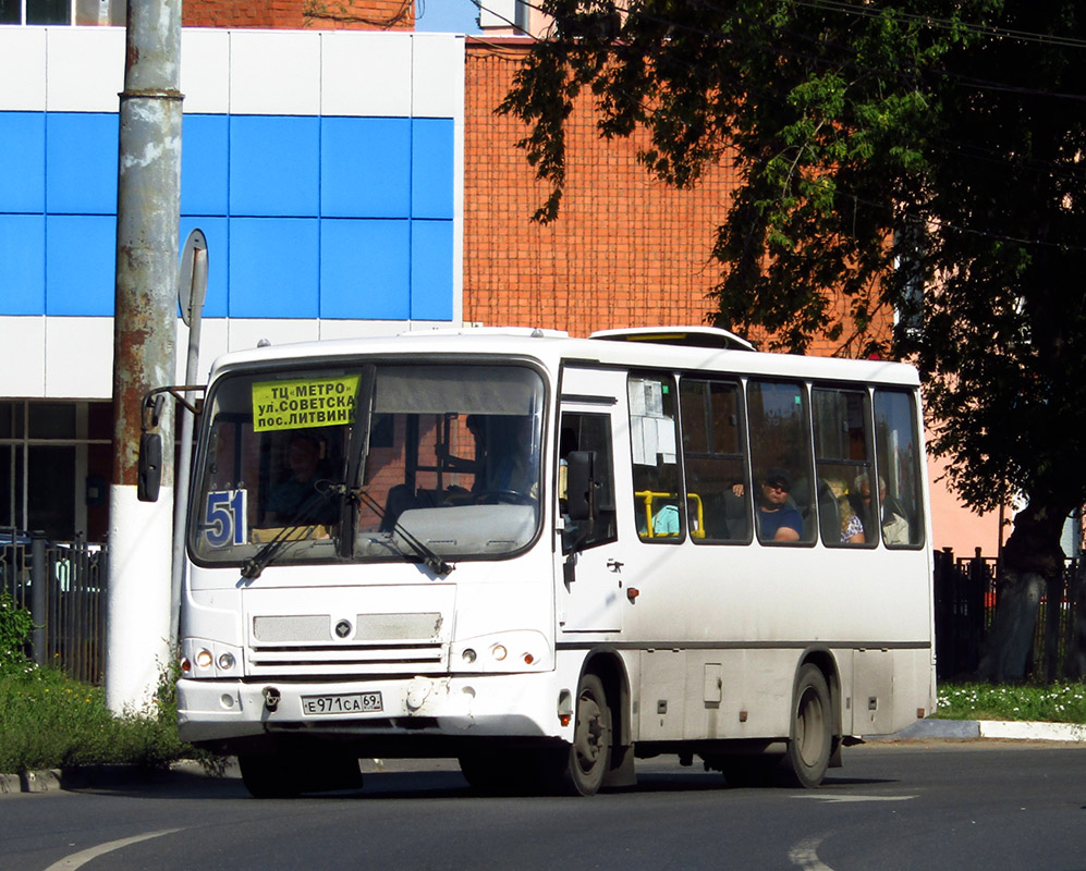 Тверская область, ПАЗ-320402-05 № Е 971 СА 69