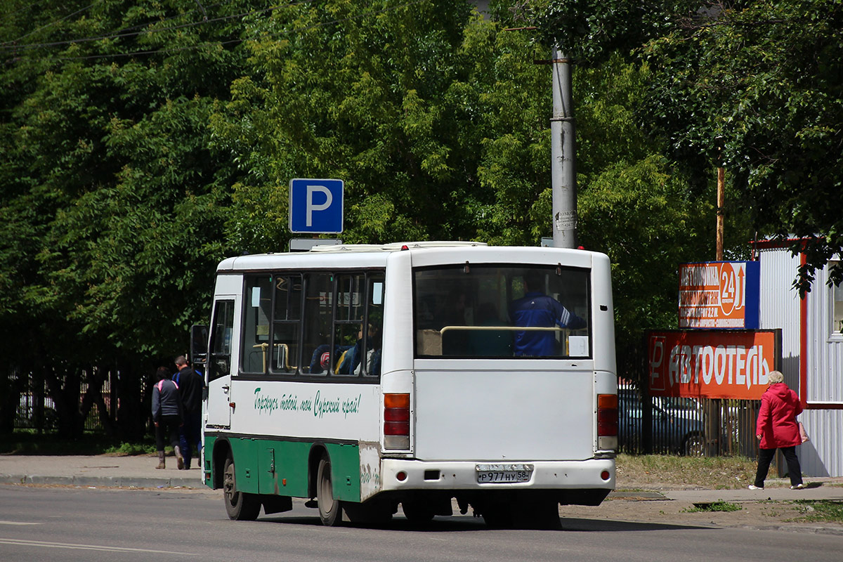 Пензенская область, ПАЗ-320402-03 № Р 977 НУ 58