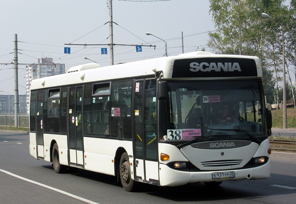 Вологодская область, Scania OmniLink I (Скания-Питер) № Е 931 УР 35