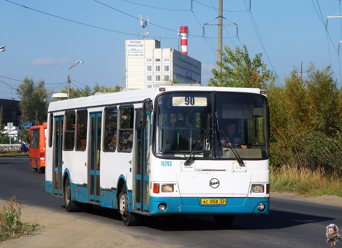 Нижегородская область, ЛиАЗ-5256.26 № 15263