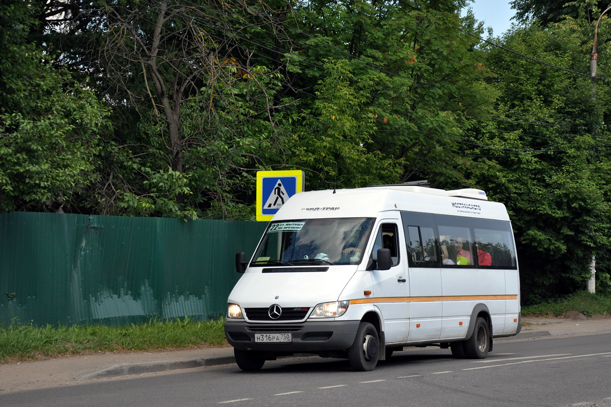 Московская область, Луидор-223237 (MB Sprinter Classic) № Н 316 РА 750