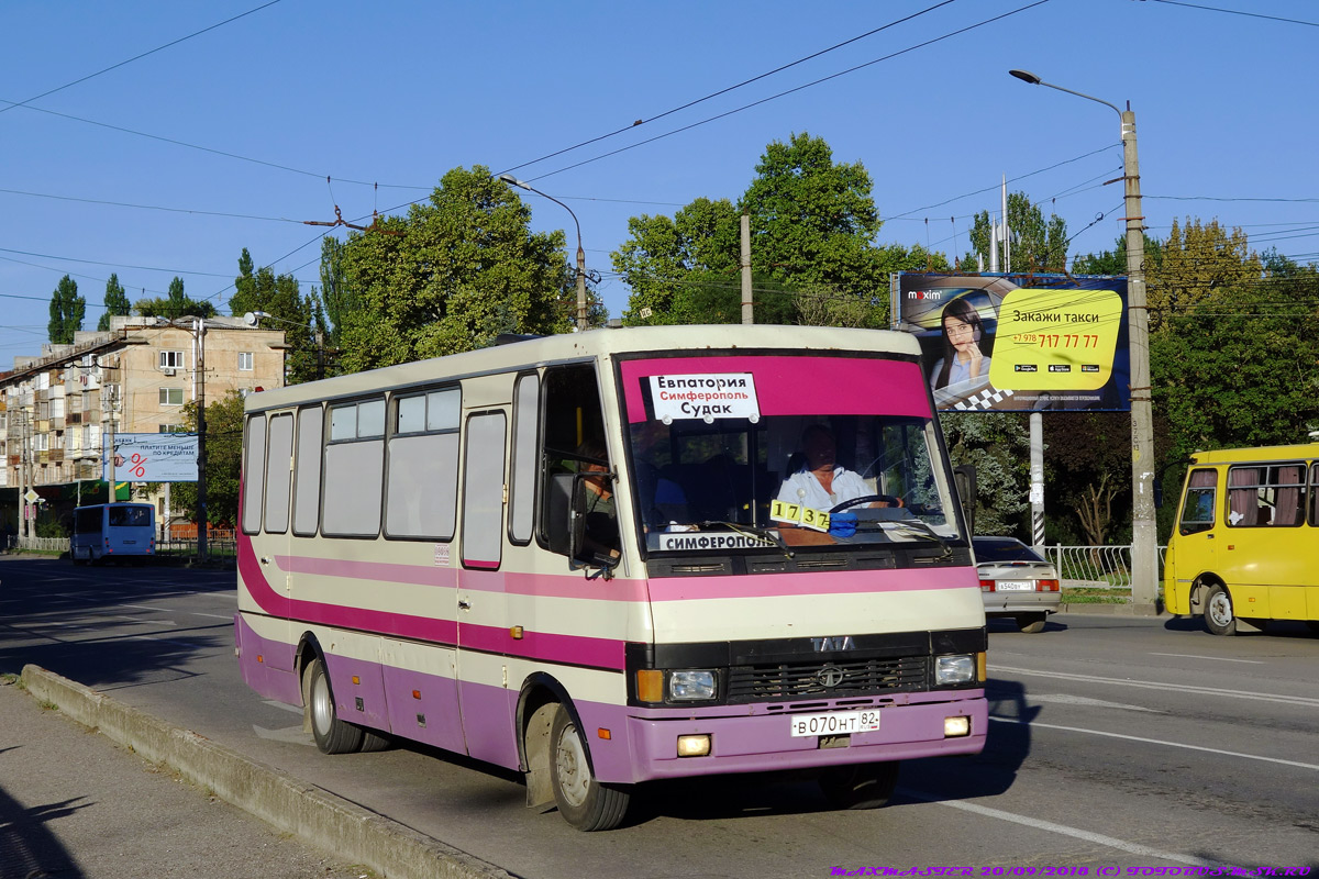 Republic of Crimea, BAZ-A079.23 "Malva" # В 070 НТ 82