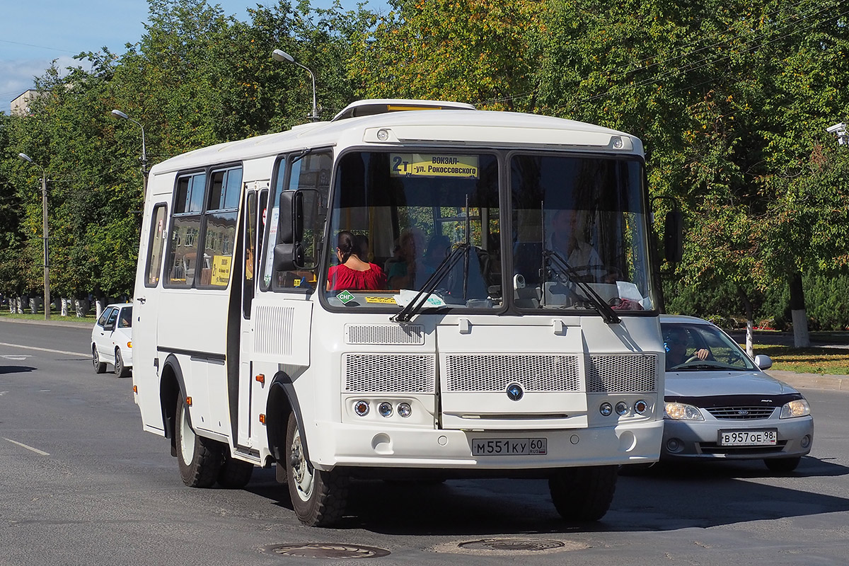 Псковская область, ПАЗ-32053 № М 551 КУ 60