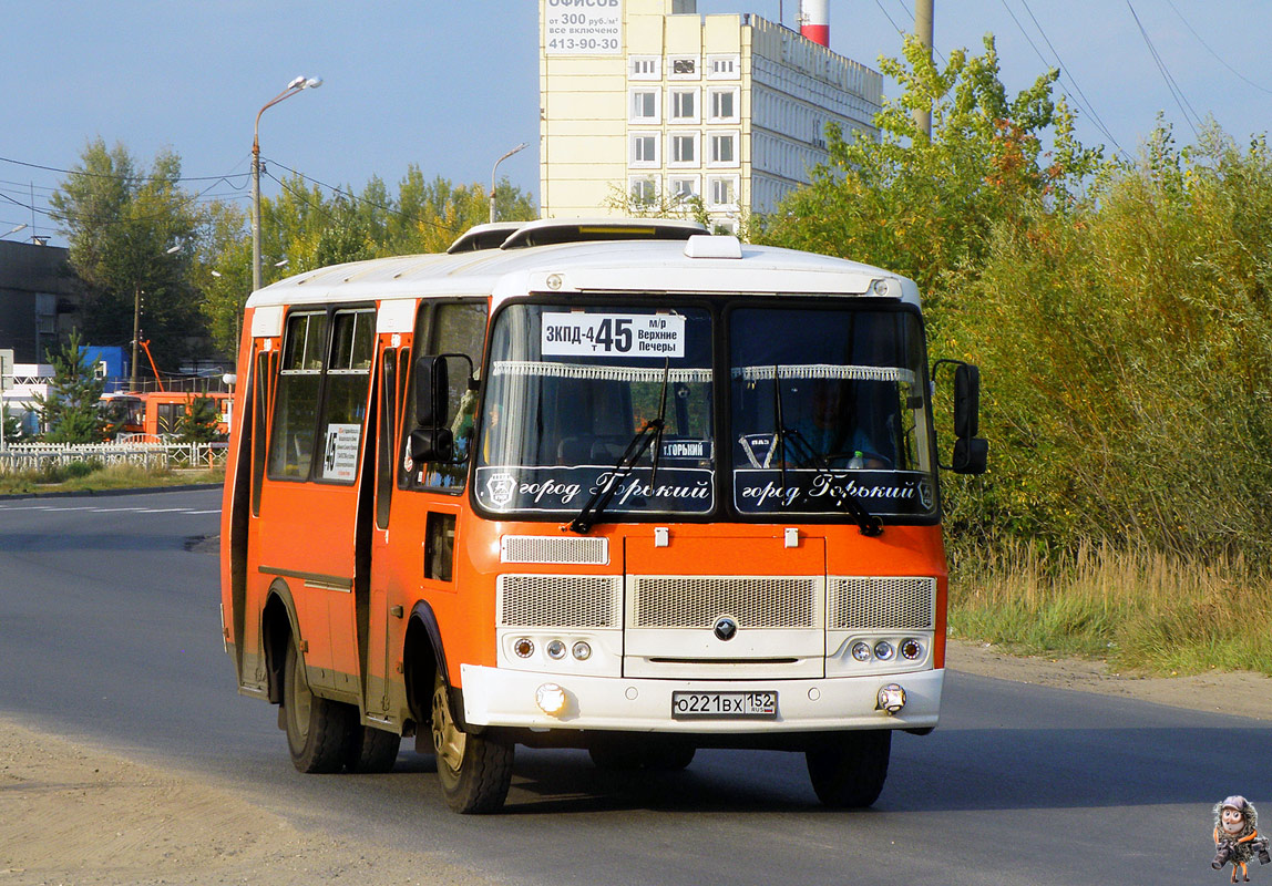 Nizhegorodskaya region, PAZ-32054 č. О 221 ВХ 152