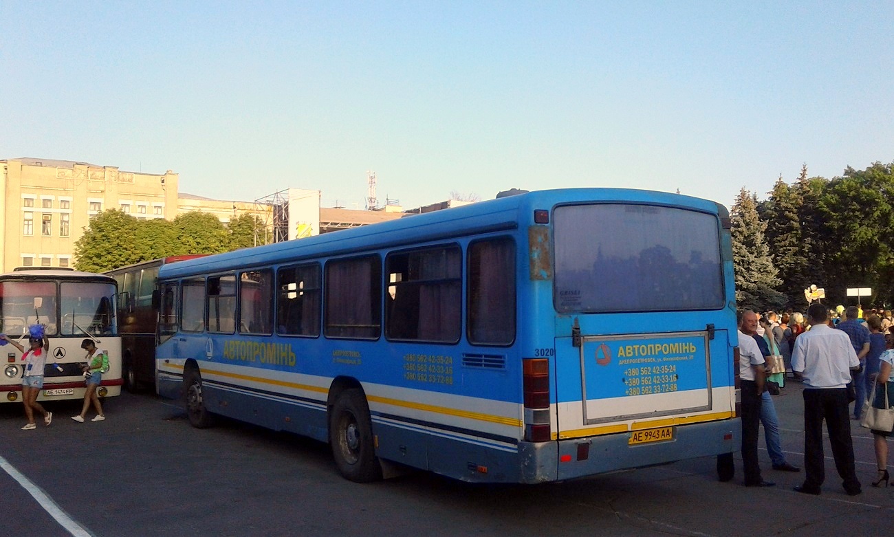 Dnepropetrovsk region, Mercedes-Benz O345 # AE 9943 AA