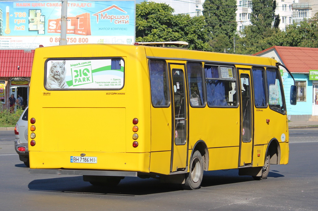 Одесская область, Богдан А09202 № BH 7186 HI