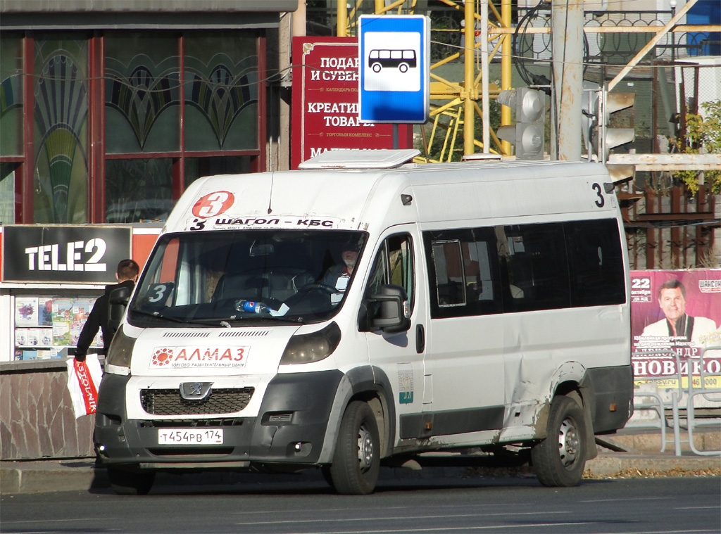 Челябинская область, Нижегородец-2227SK (Peugeot Boxer) № Т 454 РВ 174