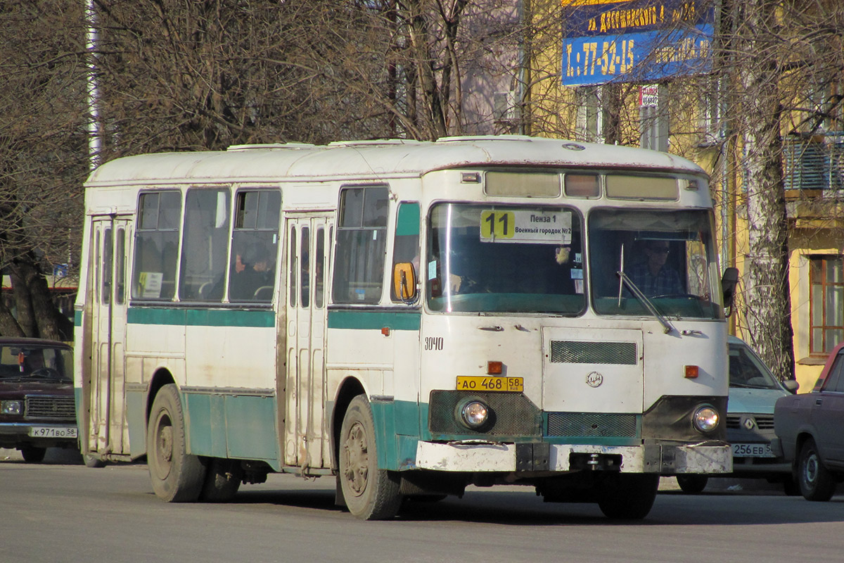 Пензенская область, ЛиАЗ-677М № 3040