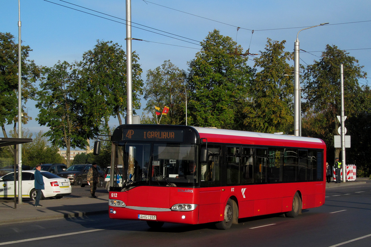 Литва, Solaris Urbino II 12 № 612