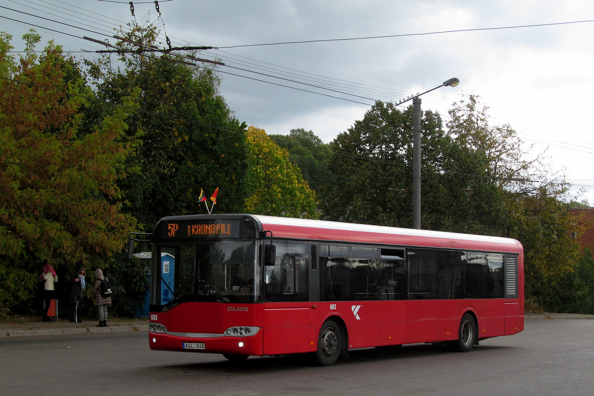 Литва, Solaris Urbino II 12 № 603