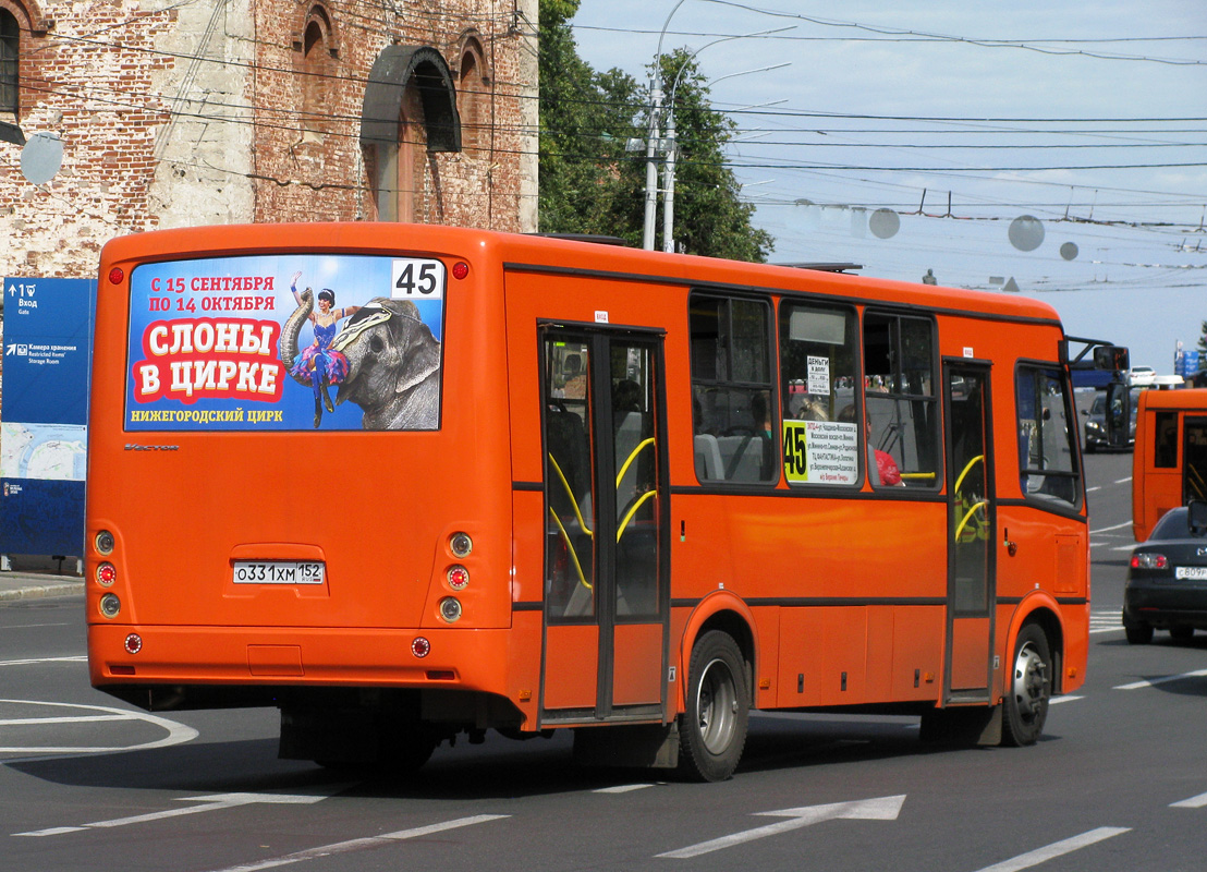 Nizhegorodskaya region, PAZ-320414-05 "Vektor" # О 331 ХМ 152