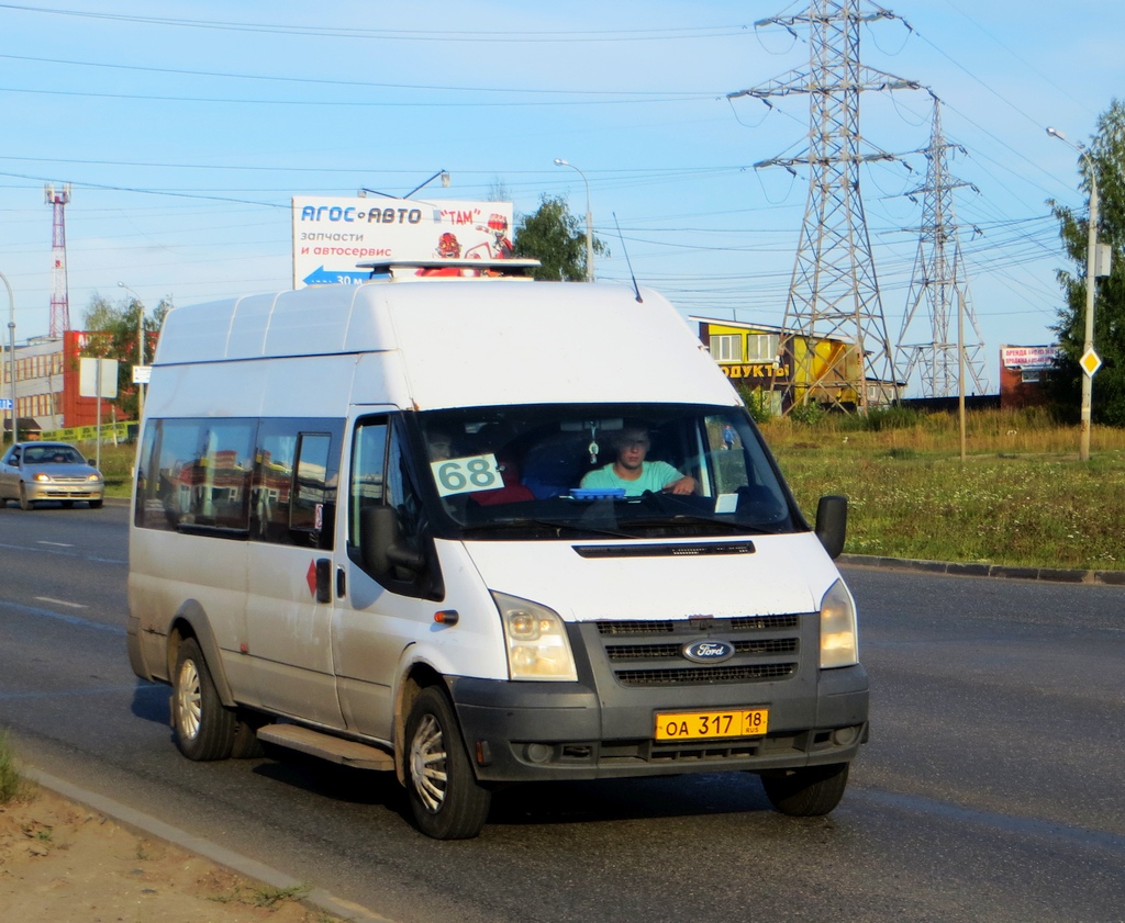 Удмуртия, Имя-М-3006 (X89) (Ford Transit) № ОА 317 18