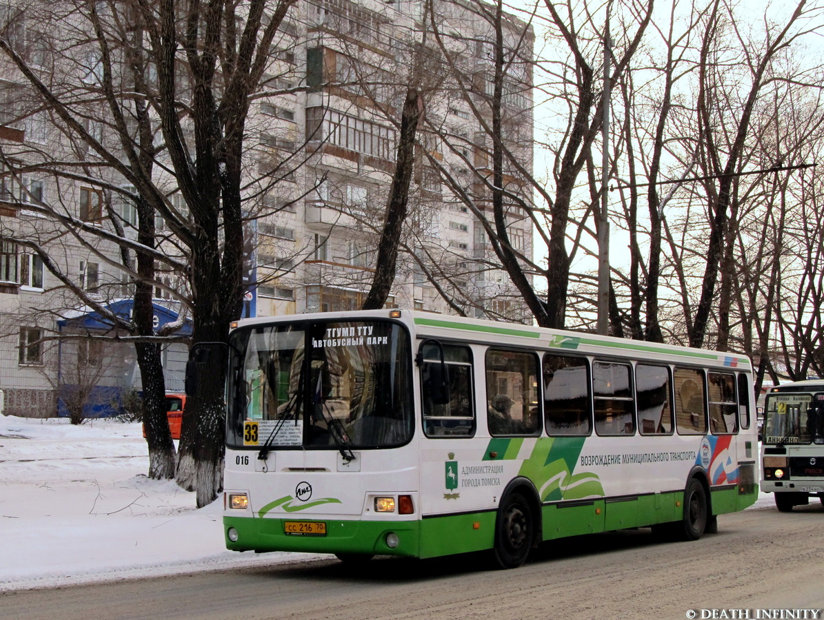 Томская область, ЛиАЗ-5256.26 № 016