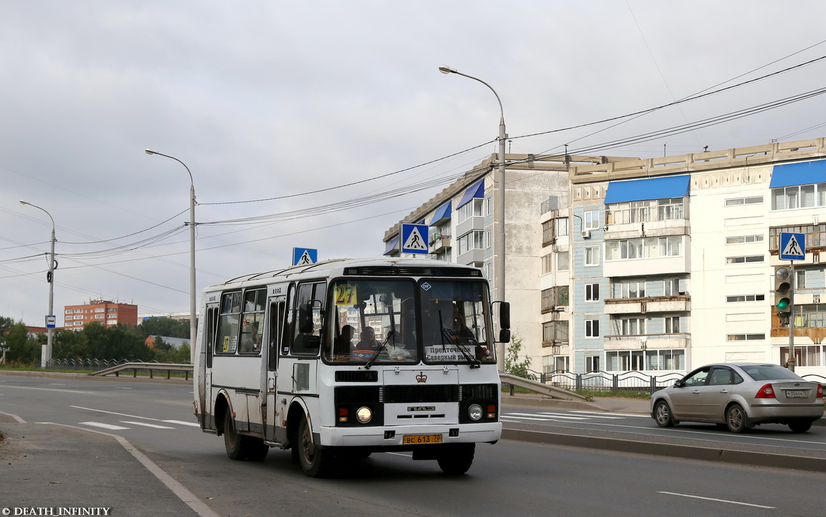 Tomsk region, PAZ-32054 # ВС 613 70