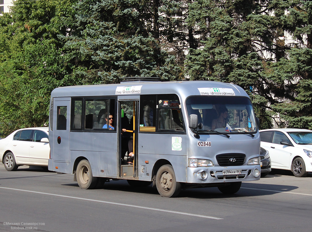 Ростовская область, Hyundai County SWB C08 (ТагАЗ) № 02848