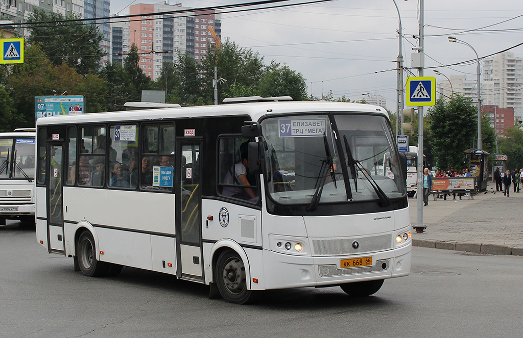 Свердловская область, ПАЗ-320412-04 "Вектор" № КК 668 66