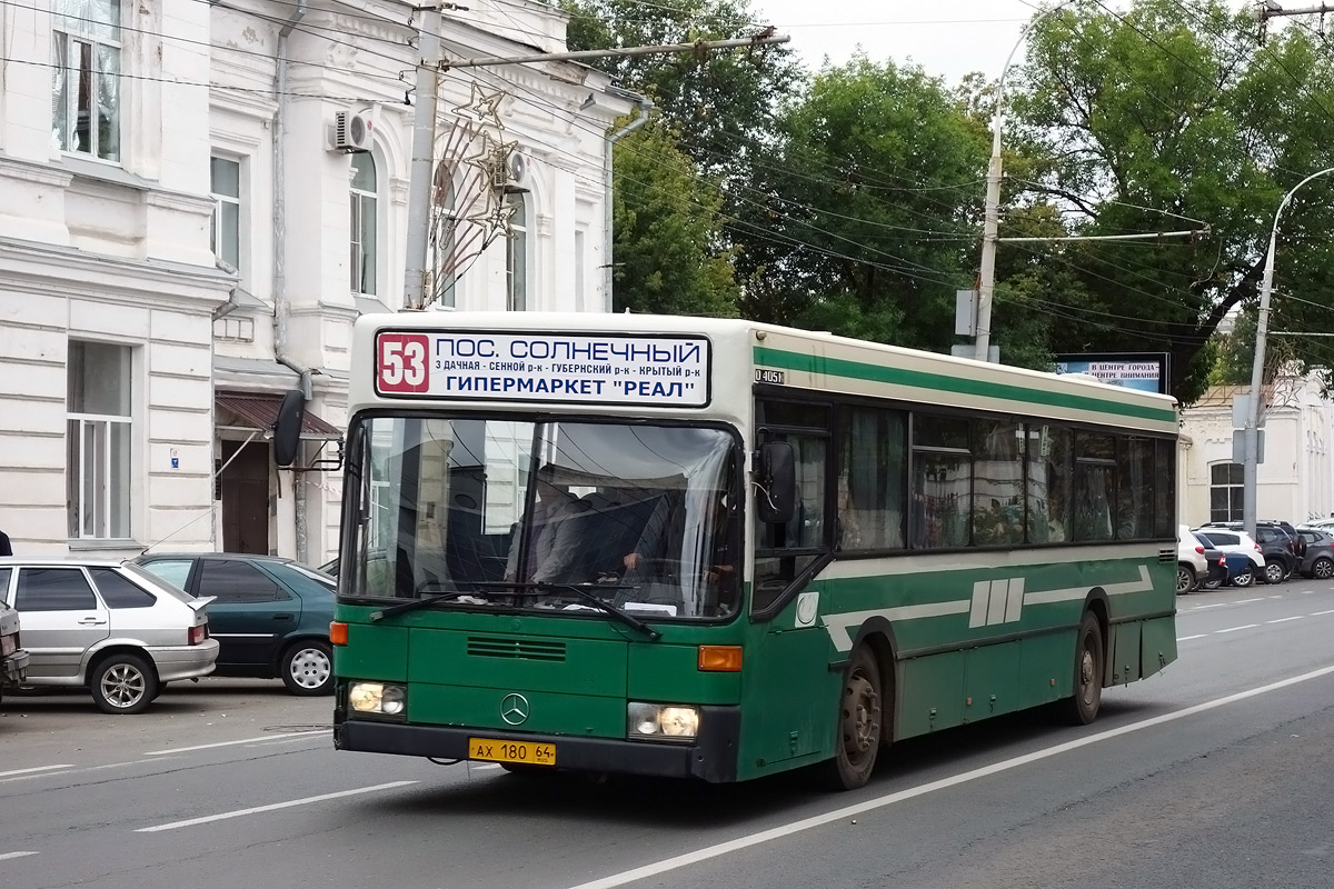 Саратовская область, Mercedes-Benz O405N № АХ 180 64