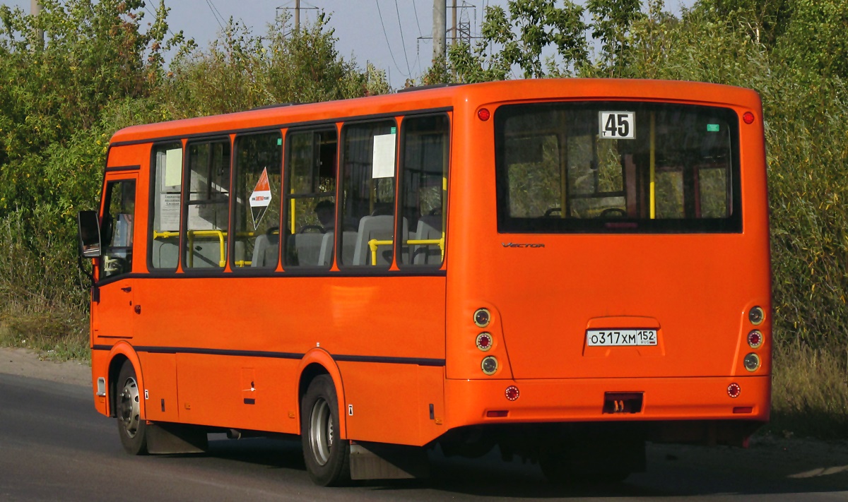 Нижегородская область, ПАЗ-320414-05 "Вектор" № О 317 ХМ 152