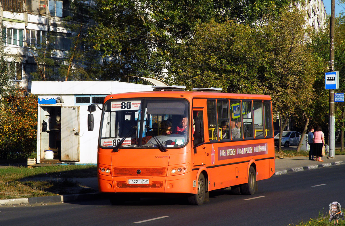 Нижегородская область, ПАЗ-320414-05 "Вектор" (1-2) № О 422 ТТ 152