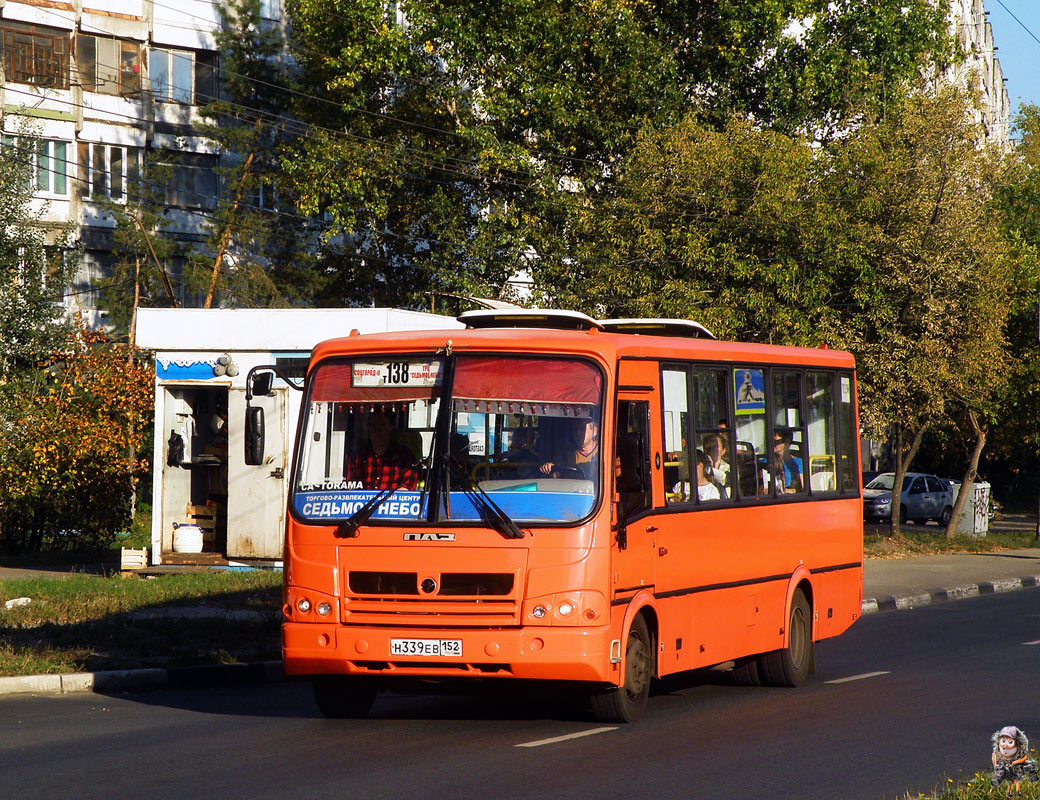 Nizhegorodskaya region, PAZ-320412-05 Nr. Н 339 ЕВ 152