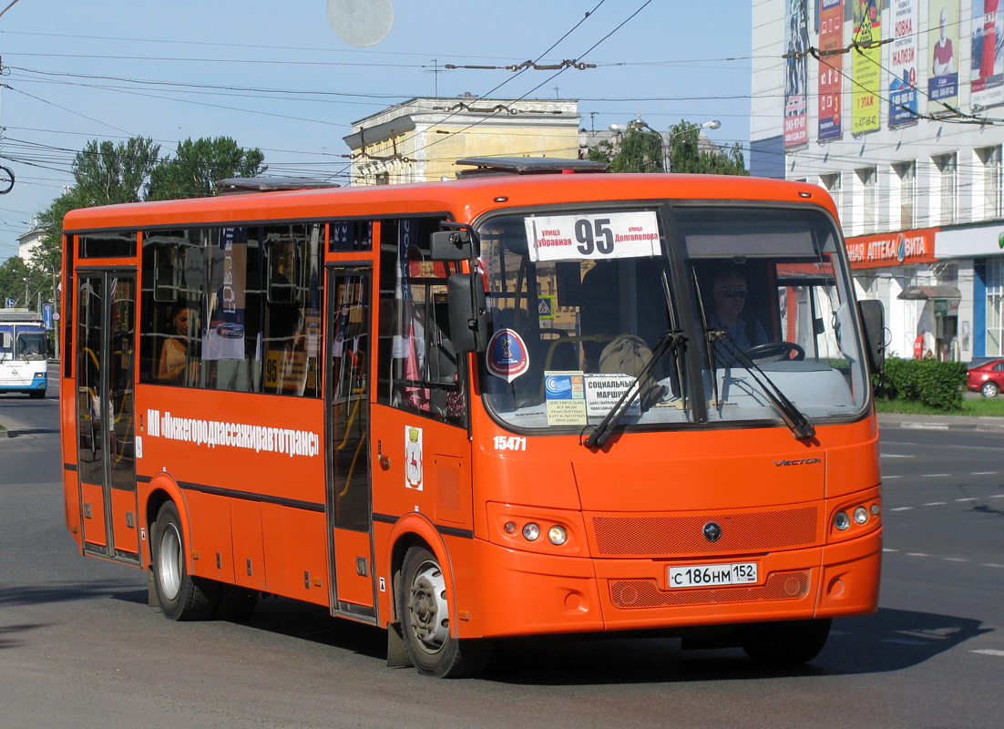 Nizhegorodskaya region, PAZ-320414-04 "Vektor" Nr. 15471