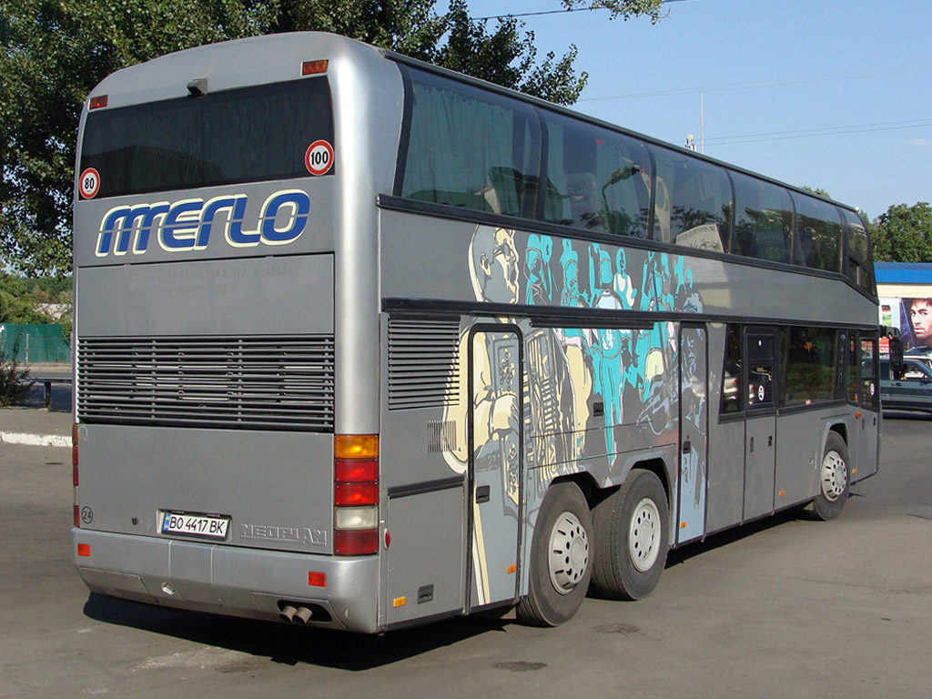 Тернопольская область, Neoplan N122/3 Skyliner № BO 4417 BK