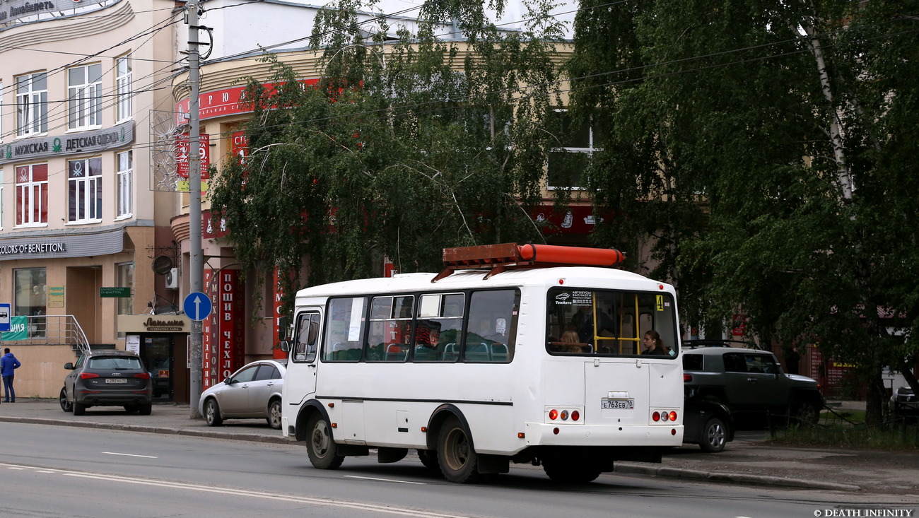 Томская область, ПАЗ-32054 № Е 763 ЕВ 70