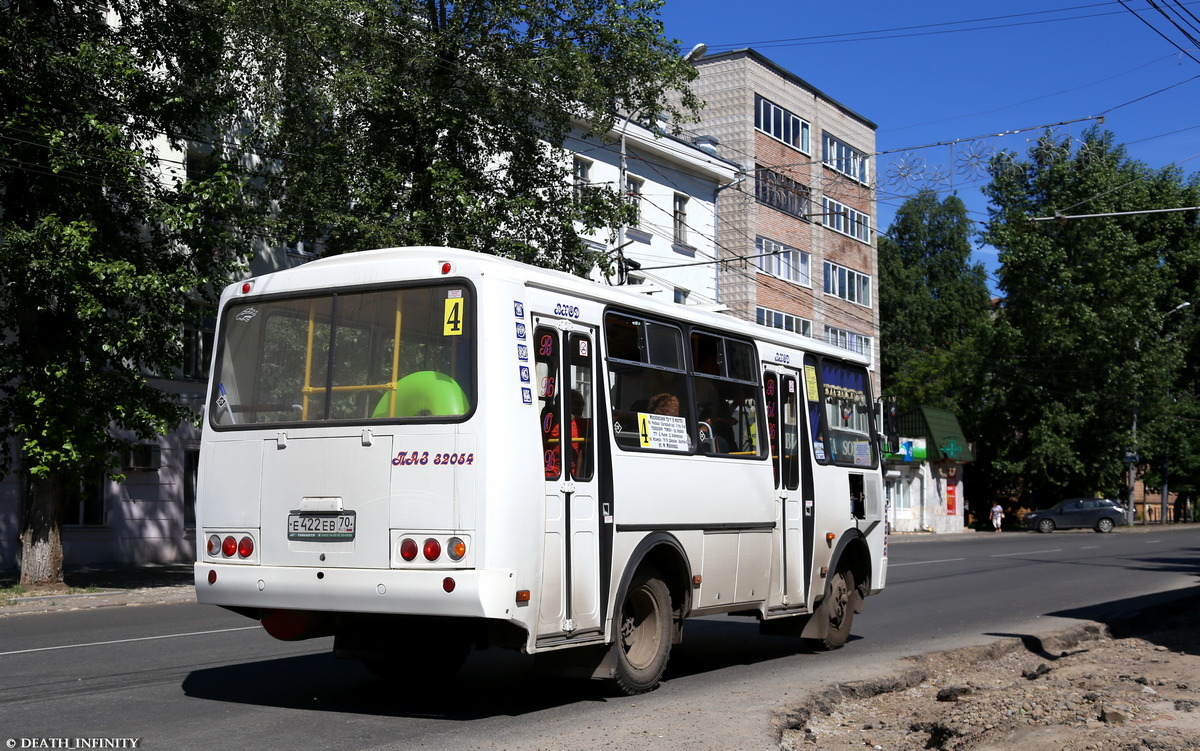 Томская область, ПАЗ-32054 № Е 422 ЕВ 70