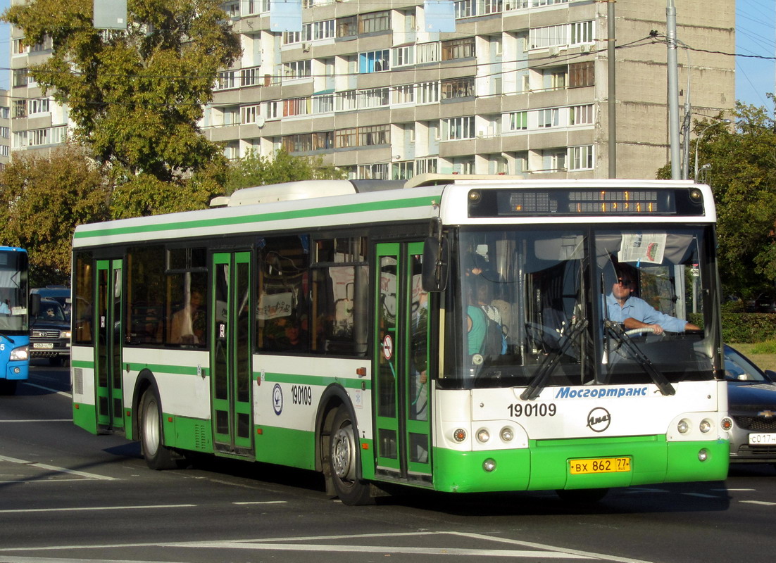 Москва, ЛиАЗ-5292.21 № 190109