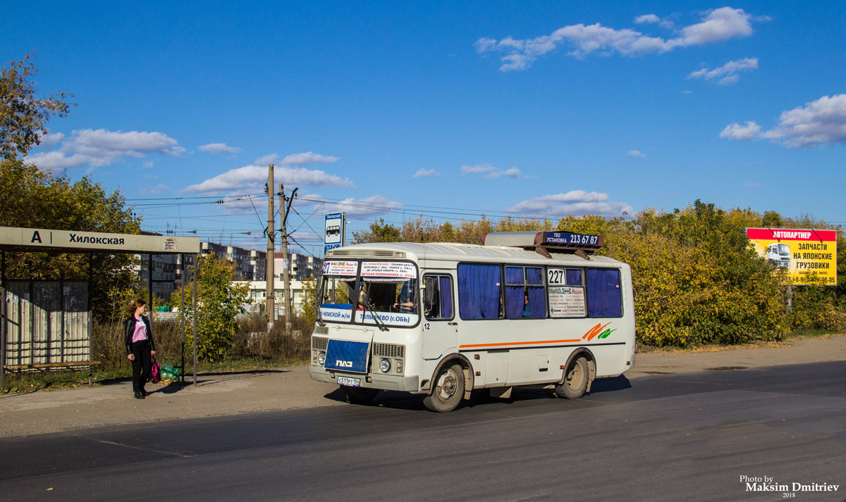 Новосибирская область, ПАЗ-32054 № 12