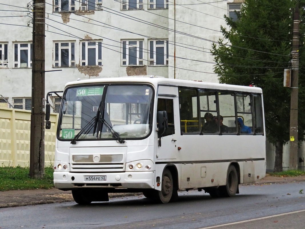 Кировская область, ПАЗ-320402-03 № М 554 РЕ 43