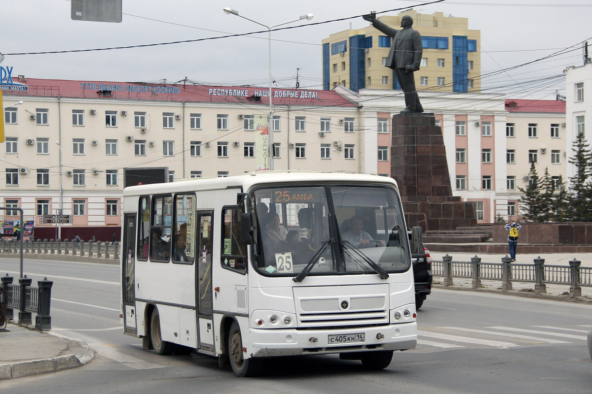 Саха (Якутия), ПАЗ-320302-08 № С 405 КН 14