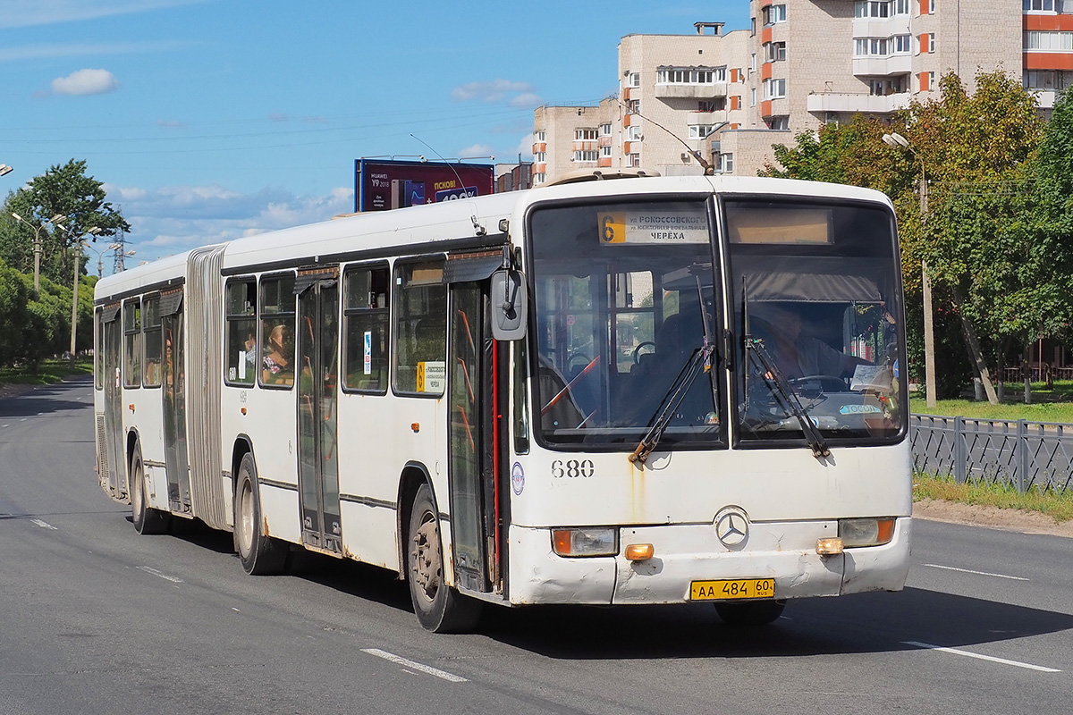 Псковская область, Mercedes-Benz O345G № 680