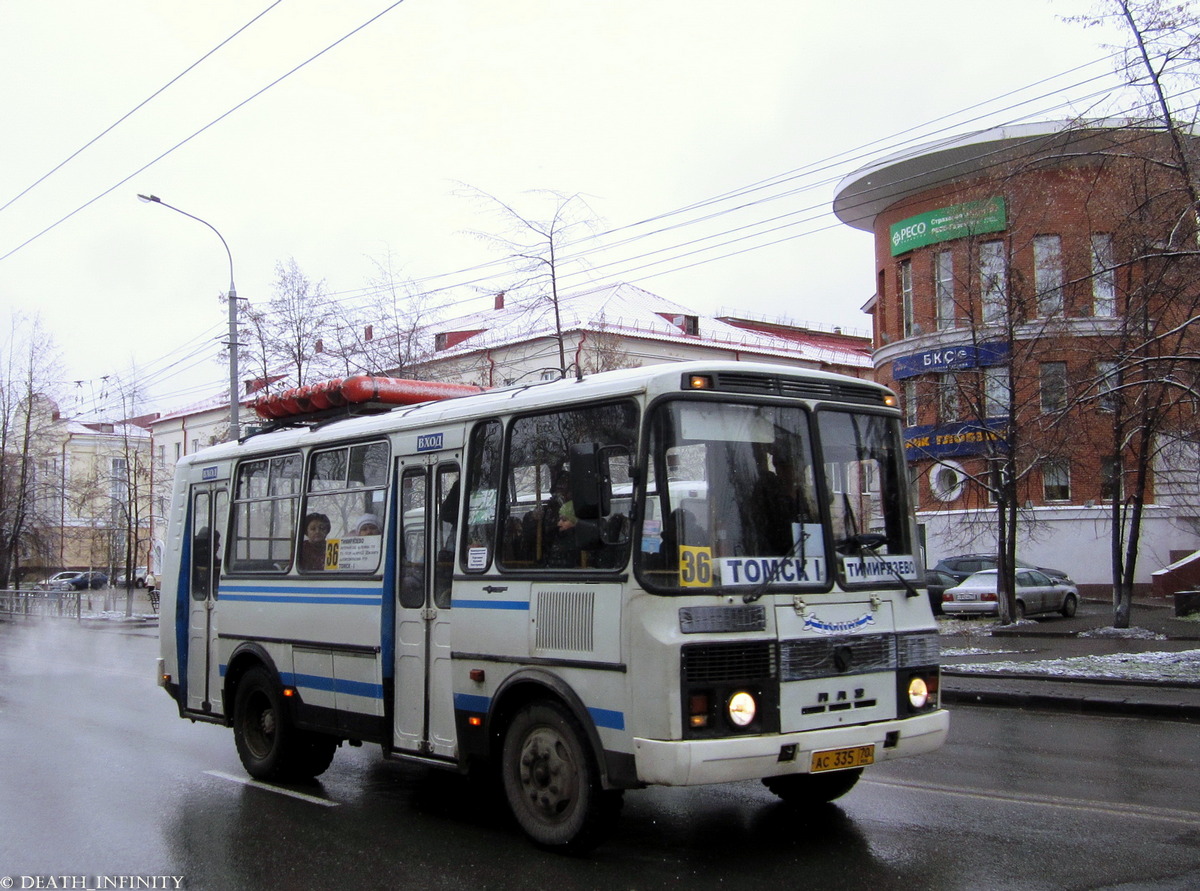 Томская область, ПАЗ-32054 № АС 335 70