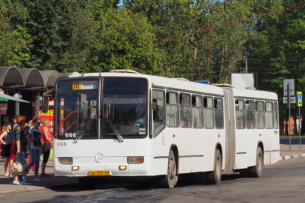 Псковская область, Mercedes-Benz O345G № 666