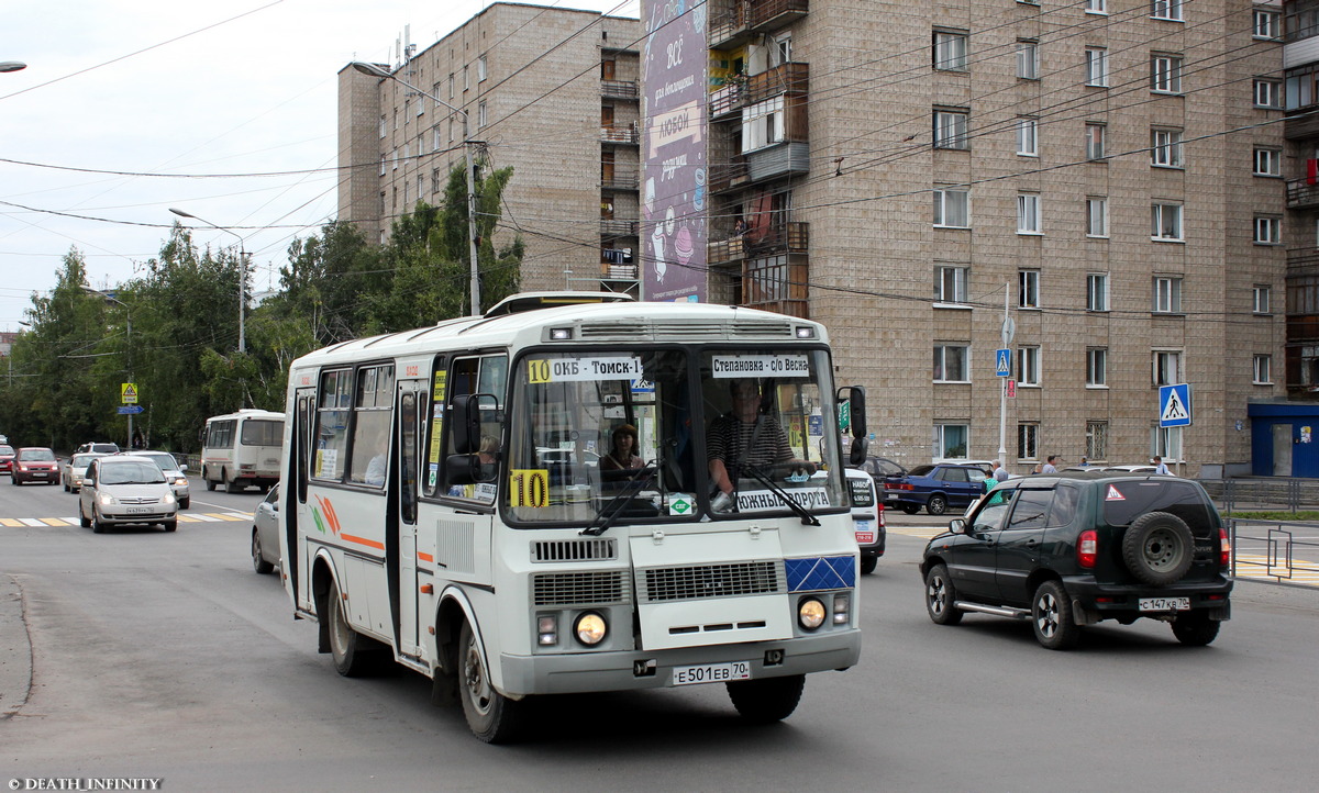 Томская область, ПАЗ-32054 № Е 501 ЕВ 70